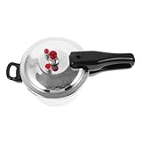 Autocuiseur pour cuisinière à gaz - taille idéale pour les petits ménages et les plats d'accompagnement, ou partout où l'espace est disponible, facile à utiliser, autocuiseur pour gaz