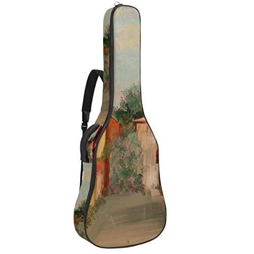 Forest Deer Silhouette Étui de protection rembourré pour guitare acoustique classique, Multicolore 10., 42.9×16.9×4.7 in… - Les Beatles, Paul McCartney, John Lennon, RIngo Starr, George Harrison Forest Deer Silhouette Étui de protection rembourré pour guitare acoustique classique, Multicolore 10., 42.9x16.9x4.7 in…