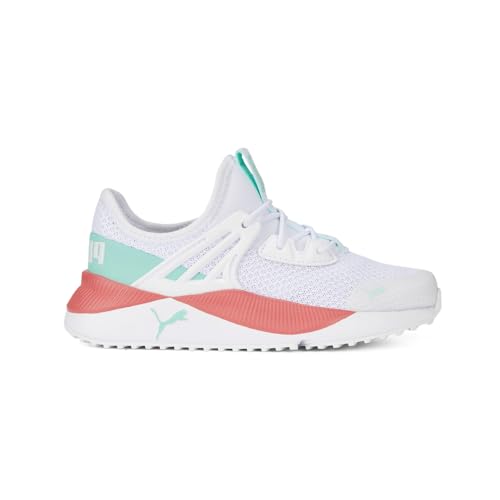 PUMA Kids Girls Pacer Future Ac Lace Up Sneakers Shoes Casual - White