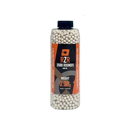 NUPROL RZR - Airsoft BBs - 0.30g (3500R), White