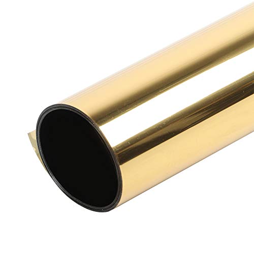 Película para ventana KIMISS One Way 0.5x3 m oro miniatura 3