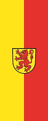 Drapeau du Braun 120 x 300 cm pavillon vertical grand format pour mât