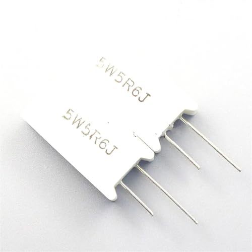 Résistance de ciment verticale 5W 0.33 ohm pour circuits électroniques - 5