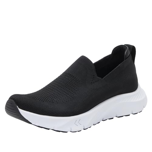 Image of Alegria ReBounce Waze Lightweight Athletic Slip On with Knit Upper Handfree Shoes Lightweight Athletic Slip On with Knit Upper