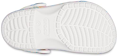 Crocs Unisex Child Classic Tie Dye Clog, Pastel Swirl, 4 Toddler #TOP3