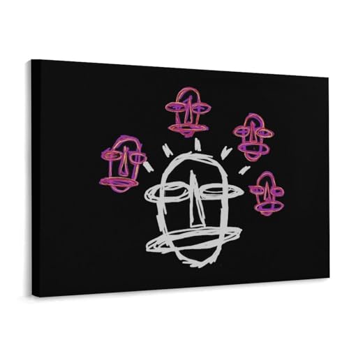 アートパネル ジャン=ミシェル・バスキア アートポスター ウォールアート 壁飾り 木枠 モダンアート 装飾画 壁掛け 木枠付きの完成品 おしゃれ キャンバス絵画 リビング 北欧 新築お祝い プレゼント