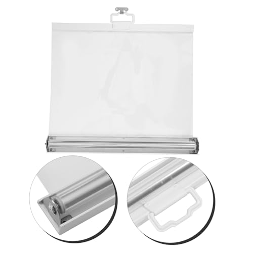 Rideau roulant transparent isolant POPETPOP pour vitrine de supermarché