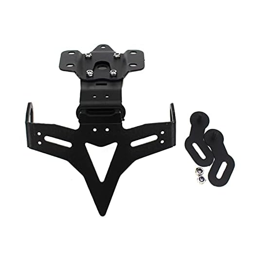 Bil dekoration tillbehör Passar till Yamaha MT-07 MT 07 FZ-07 MT07 2013-2019 2014 2018 Motorcykel Licensplåthållare Fender Eliminator Registreringsfäste