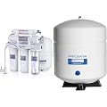 COMFEE’ 5-Stage Reverse Osmosis System, NSF Certified Water Filte & APEC Water Systems Tank-4 4 Gallon Residential Pre-Pressurized Reverse Osmosis Water Storage Tank