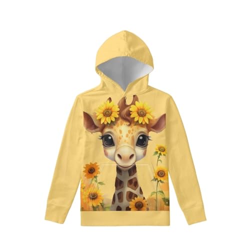 Upetstory Hoodies Youth for Girls Boys Kids S-XL Long Sleeve Hooded Sweatshirt with Pockets Teens