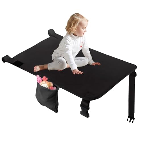 QyueQyat Airplane Bed Bed Aeroplane for Toddlers - 2-Piece Set with Storage Bag Portable Travel to Lie Down and Rest on Flights for for Kids Toddler