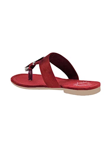 Image of Shoetopia Ethnic Jewel Detailed Flats For Women & Girls