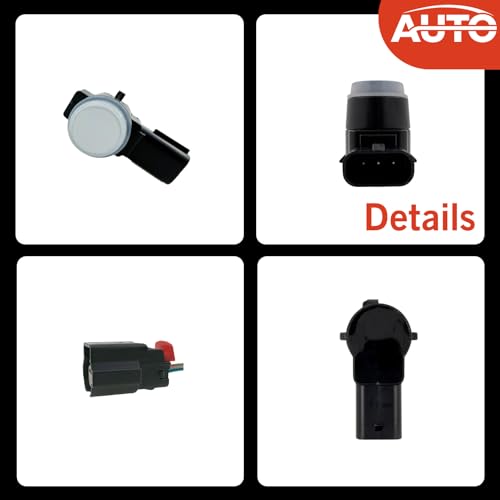 Image of 4Pack Backup Sensor Parking Sensor for Cadillac | with Connector Fit for Cadillac Chevy GMC Buick 52050134 23428268