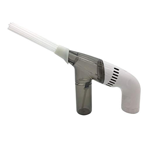 Gwendoll Aspirador de Polvo portátil e inalámbrico para Limpieza efectiva de automóviles Aspirador de Mano Gris Azul