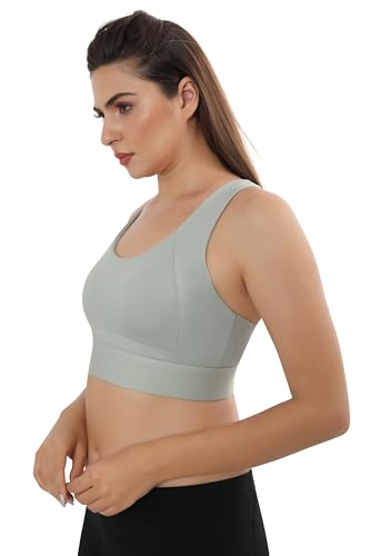 Image of Fabluk Sports Bra European Design - High Impact Support for Running & Cycling