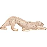  Lalique ZEILA Pantera Escultura, grande, dorado Luster 10550200