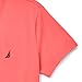 Nautica mens Short Sleeve Solid Slim Fit V-neck T-shirt T Shirt, Dreamy Coral, X-Large US