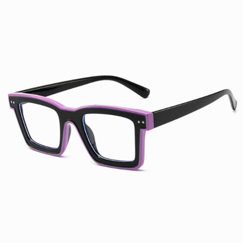 Lunettes de luxe pour femmes et hommes avec monture transparente rétro