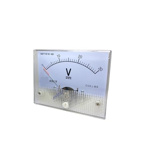 Voltmètre CC 15V à aiguille pour éviter les surtensions sur circuit