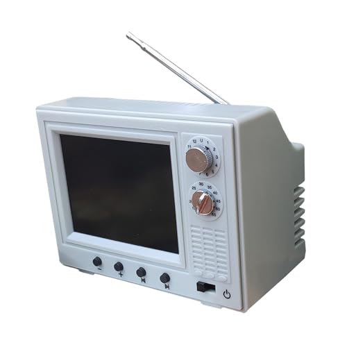 【Set completo incluso】: Ogni confezione contiene 1 modello di televisore in miniatura con tutte le funzioni pronte all'uso: un'aggiunta accattivante a qualsiasi scena in miniatura o collezione di giocattoli