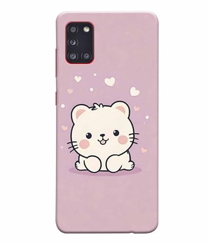 Image of Printed Hard Back Case Cover & Compatible for Samsung Galaxy A31 | Toyes Panda (Multicolor) - D1186