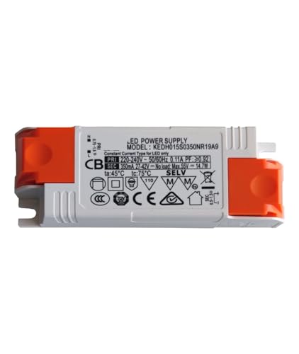 Pilote d'éclairage LED sans scintillement transformateur 30W 600mA - 5