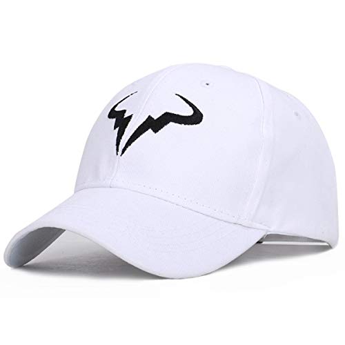 Dad hat Structure Men Women Snapback Caps Bone Embroidery Nadal Hats White