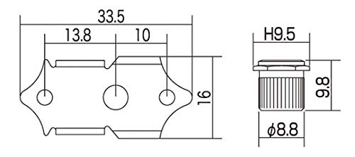 Gotoh SE-700 Mechanik 3L3R nickel