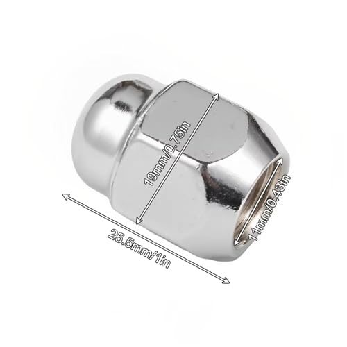 Tuerca de rueda de coche M12 x 1,25 sujeción de llantas Subaru OEM 2