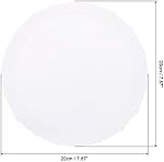 PATIKIL Paint Canvases pour la peinture, paquet de 4 8x8 Panneaux de panneaux d'art en feutre pour acrylique, huile, peinture Tempera, blanc