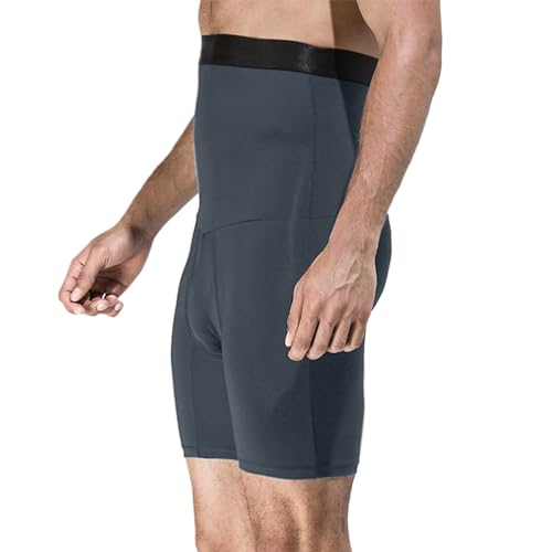 Shaperluv for Men Mens Shapewear Tummy Control Underwear Compression Shorts Slimming Body Shaper Leg Boxer Briefs3