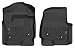 Husky Liners 52731 Black Front Liners Fits 17-19 F-250/F350 Crew, SuperCab with Vinyl Floor