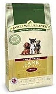James Wellbeloved Dog Food Lamb and Rice Adult Small Breed (1.5kg) (Pack of 4)