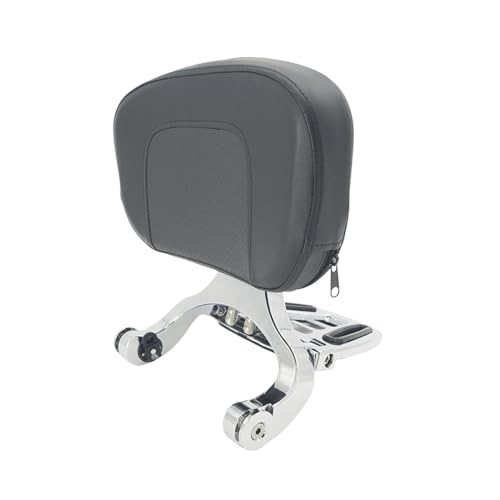 Coussin dossier moto appui-dos passager noir chrome pour 900 Classic - 4