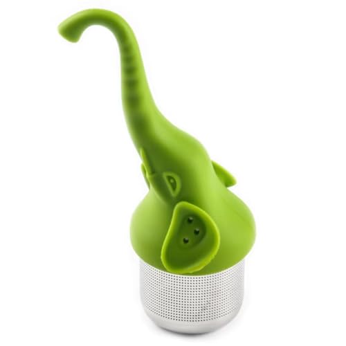 Harewtwy Infusore per tè A Forma di Elefante. Accessorio da Cucina per tè Sfuso, caffè e Setaccio per Spezie.