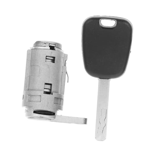 VALICLUD Cylindre de Serrure de Porte Automobile Gauche sans Rainure Sécurité Renforcée Installation Facile et Compatible pour Verrouillage Centralisé Voiture