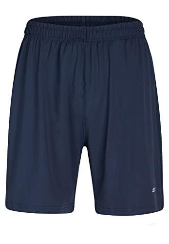 Short de sport homme marine ZEBDIA, idéal du fitness au running
