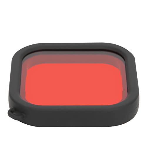 Yctze Abs Diving Lens Filter With Rope For 8 Action Camera Waterproof Shell, Filters Accessories Action Camera Lens Diving Filter, Underwater (Red) #TOP7