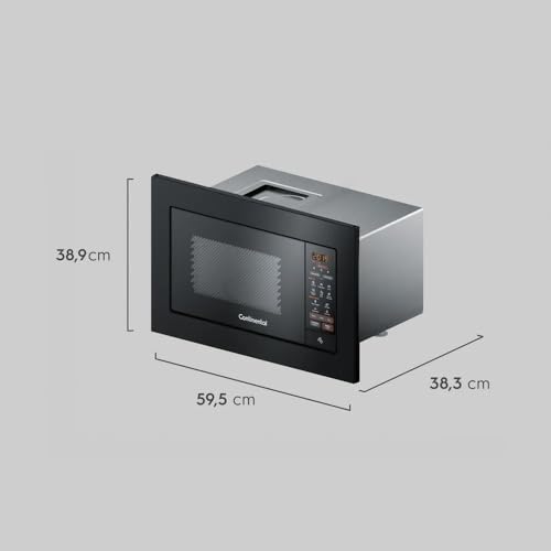 Micro-ondas de Embutir Continental 27L Preto com Função Tira Odor (MC2EP) 220V - Imagem 2