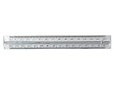 Diseño moderno Milán - Regla transparente de 15 cm