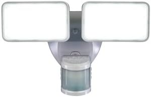 Globe Electric HZ-5868-WH - Luz de seguridad, color blanco, 2000 lúmenes