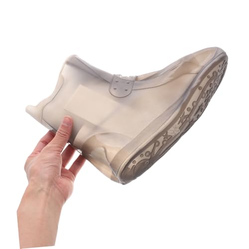 Cubiertas impermeables para botas GANAZONO, 1 par, para mujer y hombre, protector de calzado, cubrebotas antideslizantes para deportes miniatura 6
