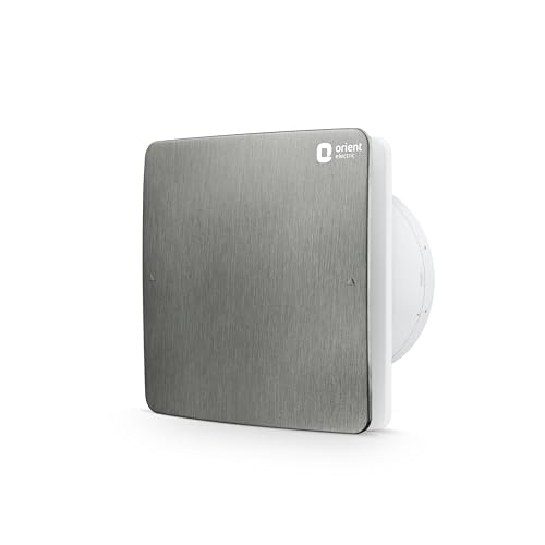Image of Orient Ventro exhaust 150 mm | Graphite Grey | Glass and wall mountable | Elegant design with high performance | Noiseless Operation | 2 year warranty