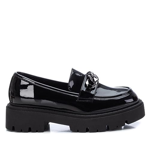 XTI Zapatos 142117 Moda Joven Charol Negro XTI Zapatos 142117 Moda Joven Charol Negro