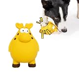 PureNya 犬 おもちゃ 音が鳴る 噛むおもちゃ ランダムバウンド 丈夫で長持ち ストレス解消 かわいいキリン型 小型犬 中型犬 大型犬用