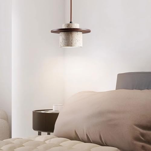 Lámpara colgante industrial moderna de mármol E27 creativa 4