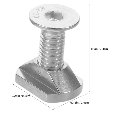 Tornillos para tabla de surf SOLUSTRE con agarre mejorado y resistencia al óxido 2