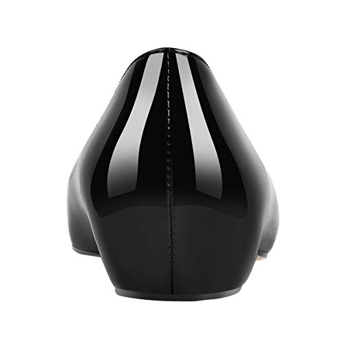 dollskiss Women's Black Daily Flat Pumps3