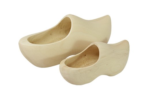 Elmato 10582 - Zapatillas de Madera (tamaño pequeño)