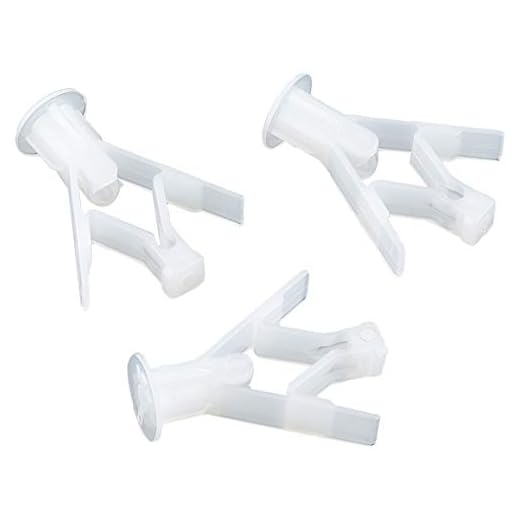 Sysfix 2162100 Taco fijación alas HAV, para paredes tipo carton/yeso, 8 x 35 mm, Set de 100 Piezas